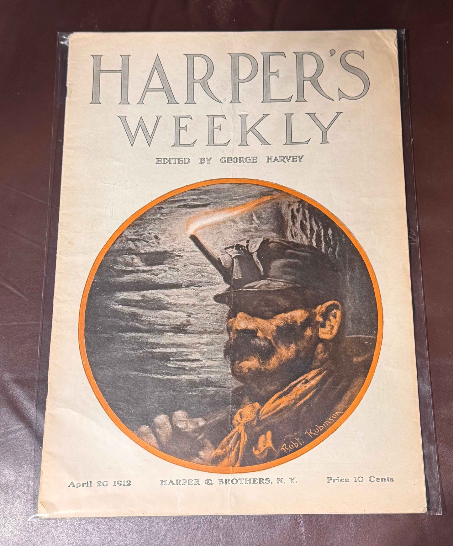 Authentic Harper’s Weekly April 20, 1912 Titanic Disaster Article