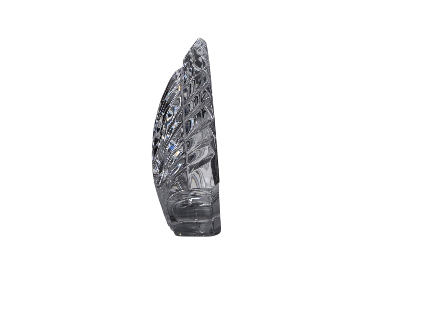 Waterford Irish Crystal Seashell Paperweight Statuette, 4.5”
