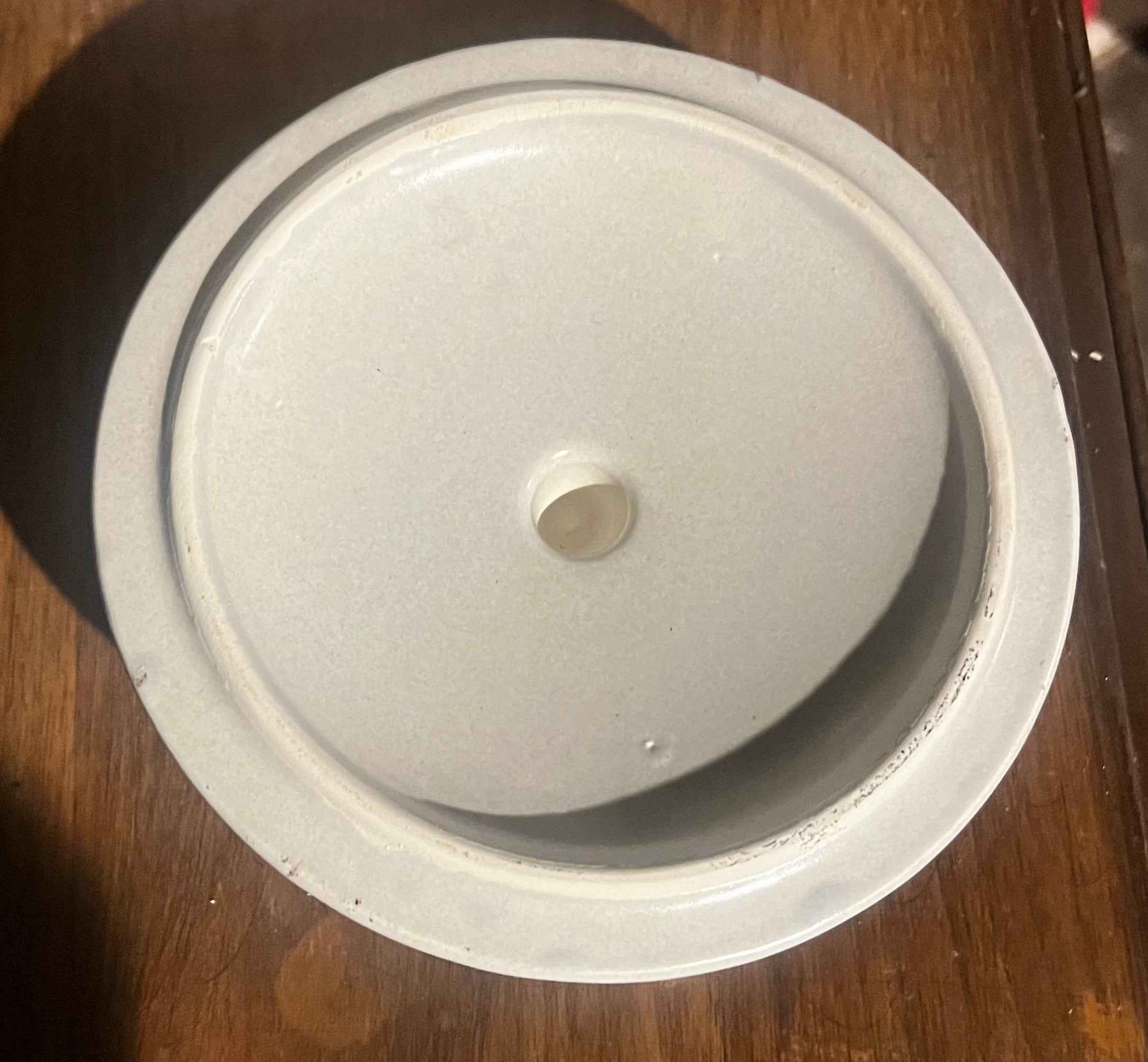 Vintage Pfaltzgraff Keystone #2 Lidded Ceramic Crock Canister & Storage Jar