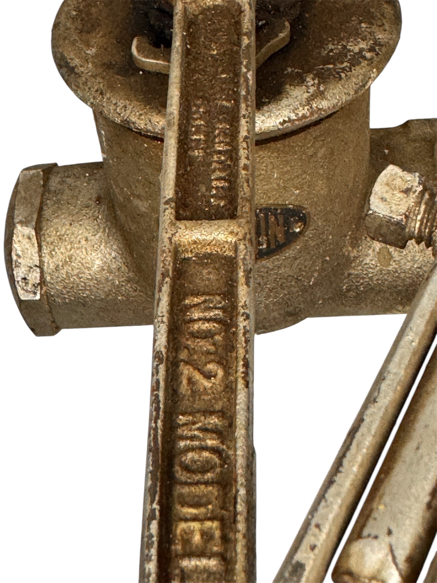 Corbin No. 2 Model 131, Solid Brass Potbelly Door Closer, c.1927 | Salvaged Industrial Hardware