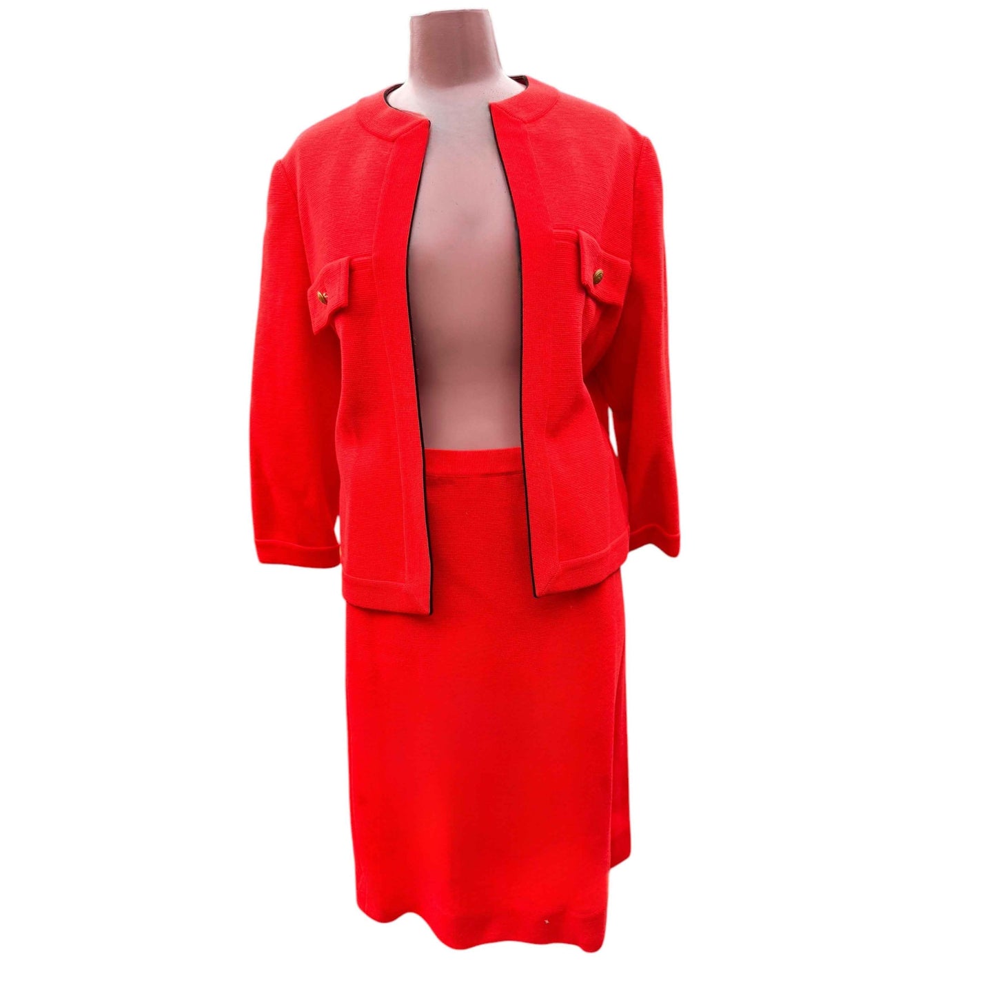 Vintage 1960’s Italian Avagolf 2pc Skirt Suit