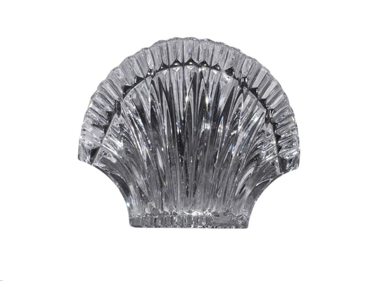 Waterford Irish Crystal Seashell Paperweight Statuette, 4.5”