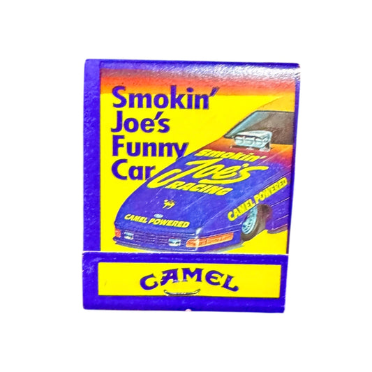 Unused Vintage Camel “Smokin’ Joe’s Funny Car” Matchbook – 1994 Racing Promo - Tobacciana