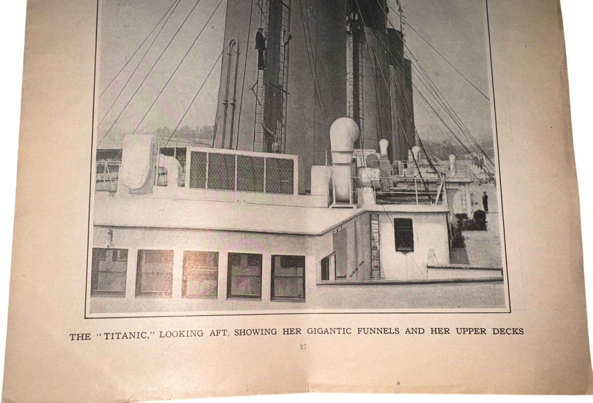 Authentic Harper’s Weekly April 20, 1912 Titanic Disaster Article