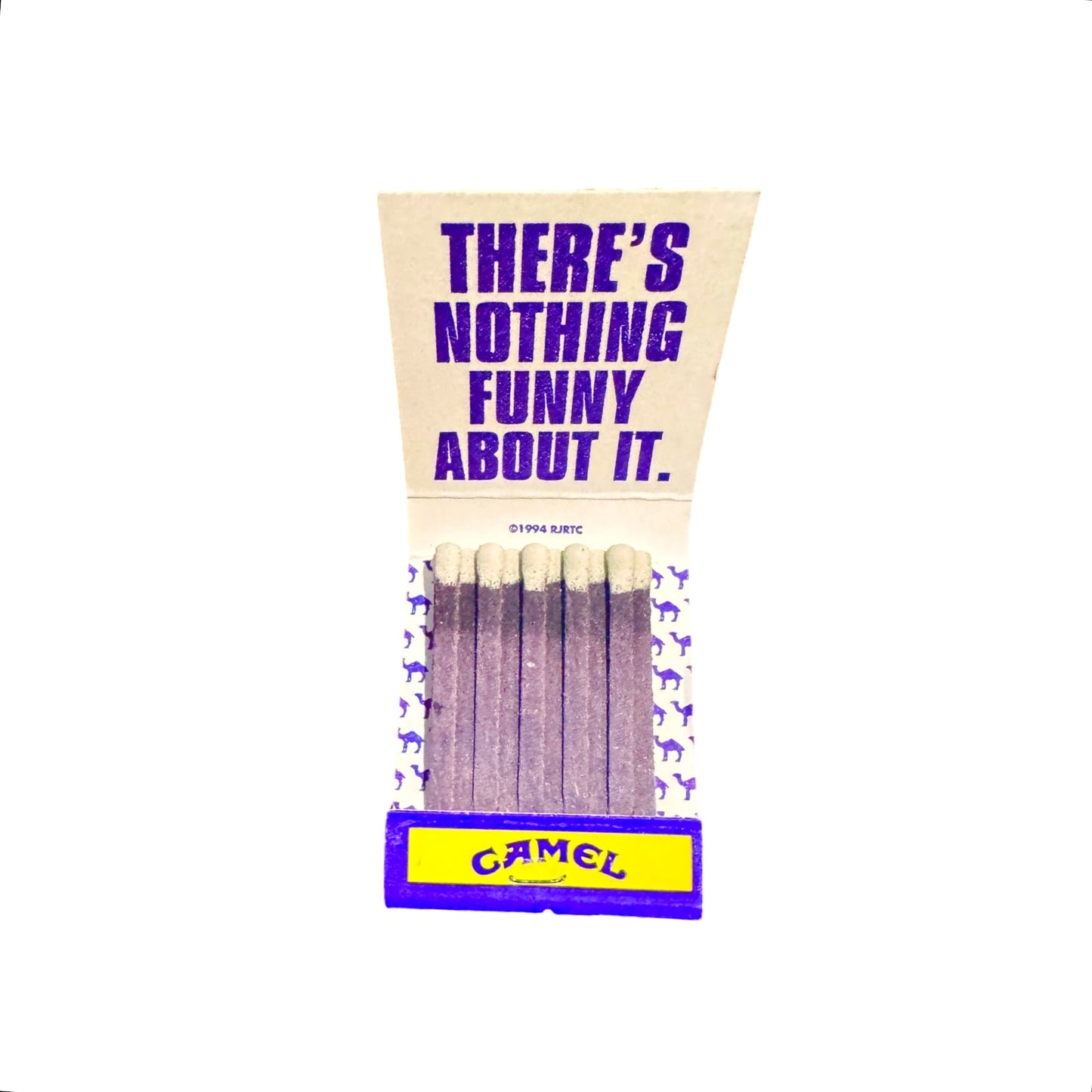 Unused Vintage Camel “Smokin’ Joe’s Funny Car” Matchbook – 1994 Racing Promo - Tobacciana