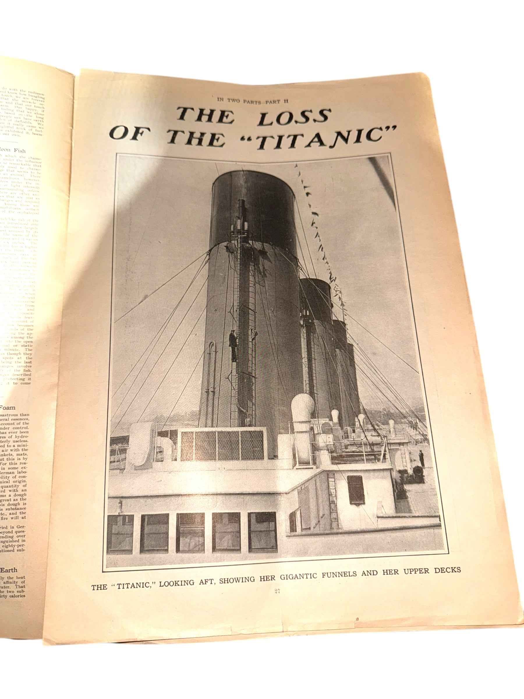 Authentic Harper’s Weekly April 20, 1912 Titanic Disaster Article