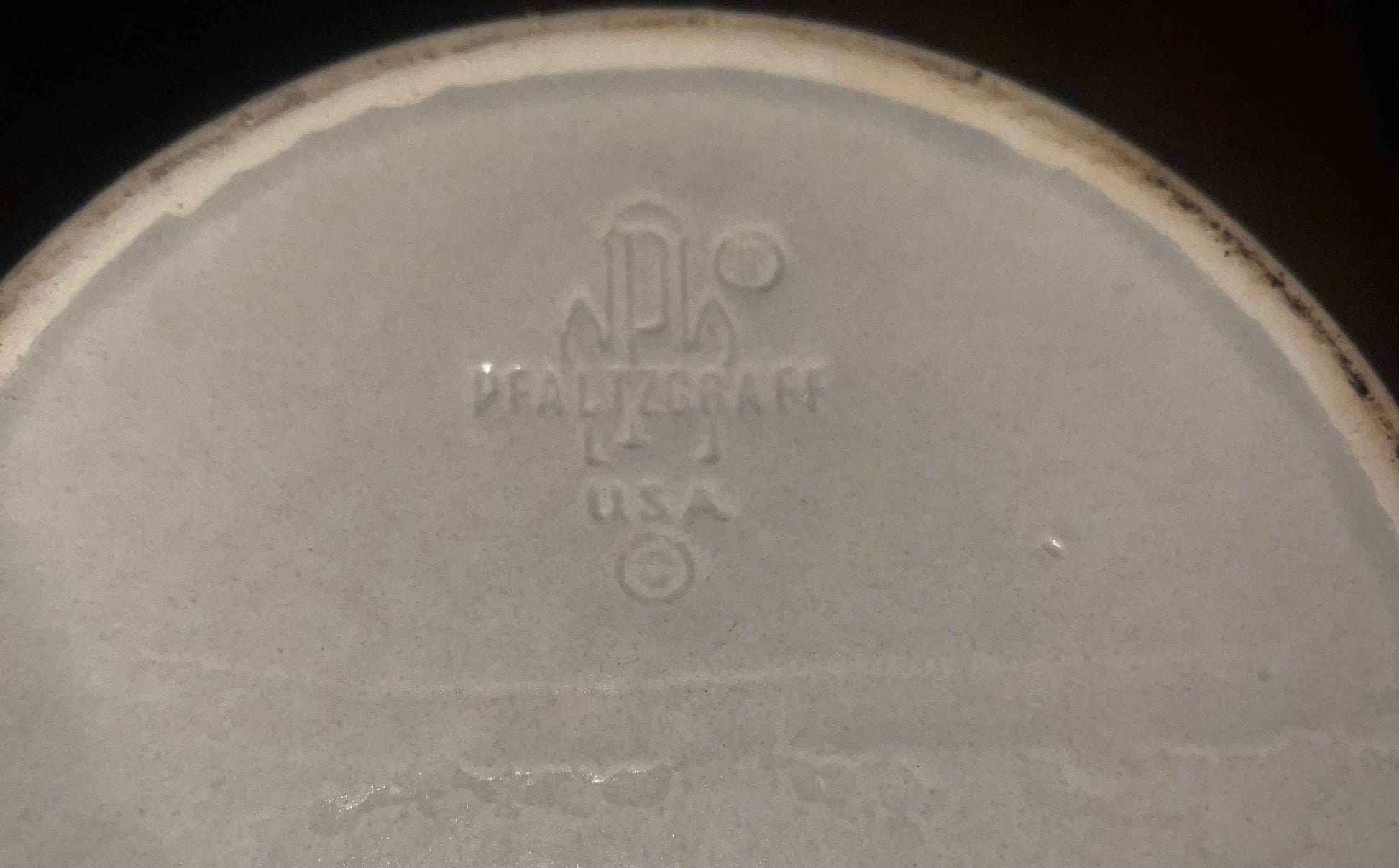 Vintage Pfaltzgraff Keystone #2 Lidded Ceramic Crock Canister & Storage Jar