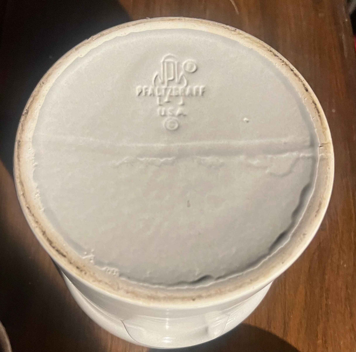 Vintage Pfaltzgraff Keystone #2 Lidded Ceramic Crock Canister & Storage Jar